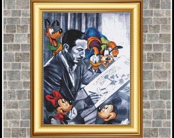 Heroes 2 compatible with Pattern Keeper DIY cross stitch Mickey cross stitch pattern Kids room decoration Tale hero cross stitch Embroidery