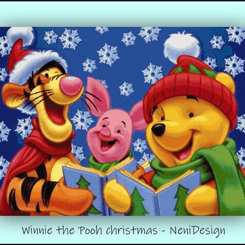 Winnie the pooh christmas wallpaper