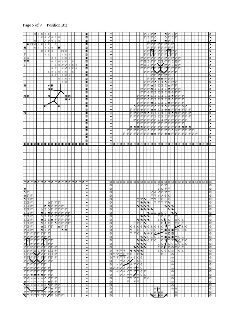 Wildflower Easter, Cross Stitch Pattern, Easter Cross Stitch, Easter ...
