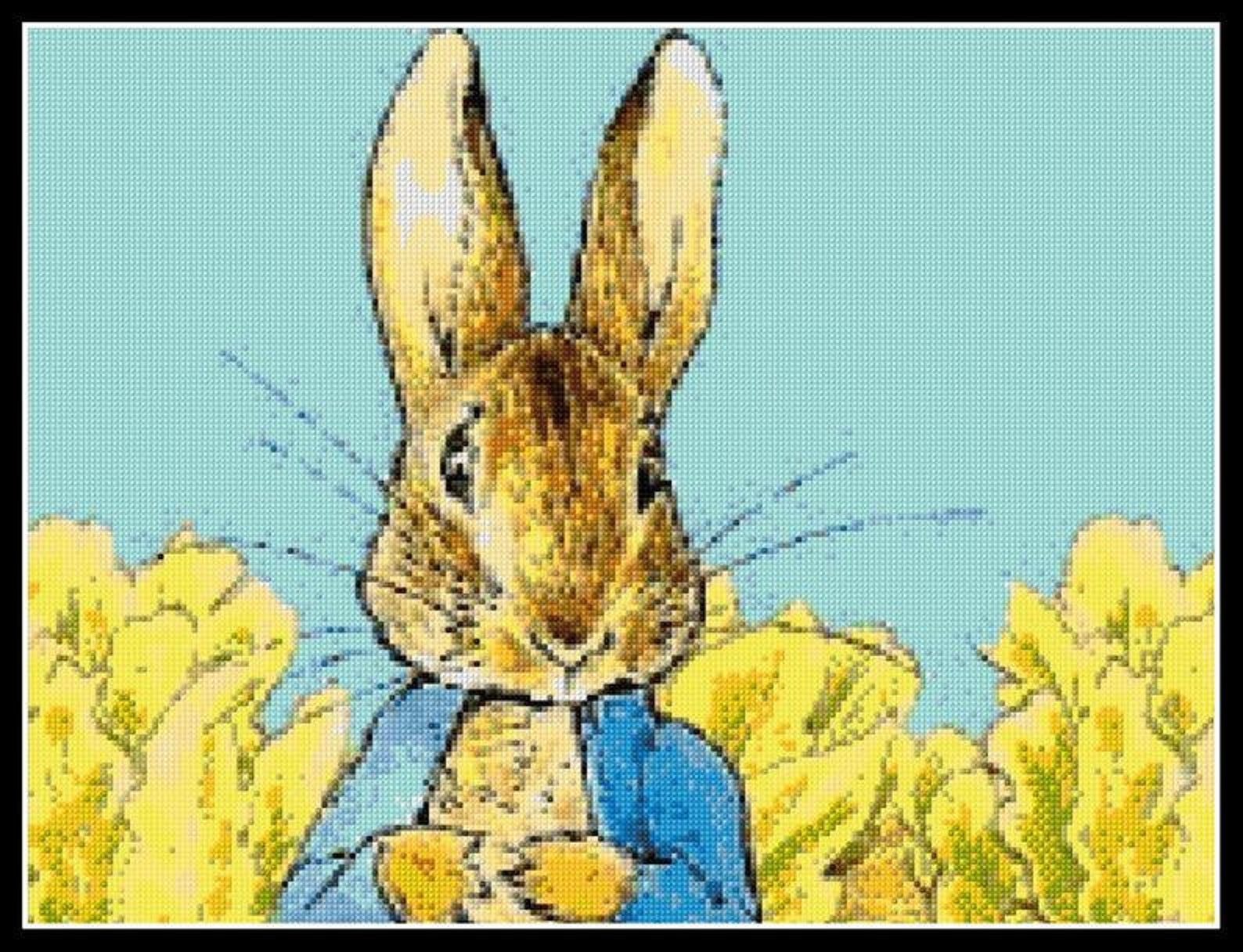 Peter Rabbit Cross Stitch Pattern Peter Rabbit Pattern Peter Etsy