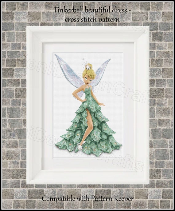 Kit Point De Croix Lanarte Cute Fairy - Modèle Comptage - Toile 27-28 Ct - Neuf