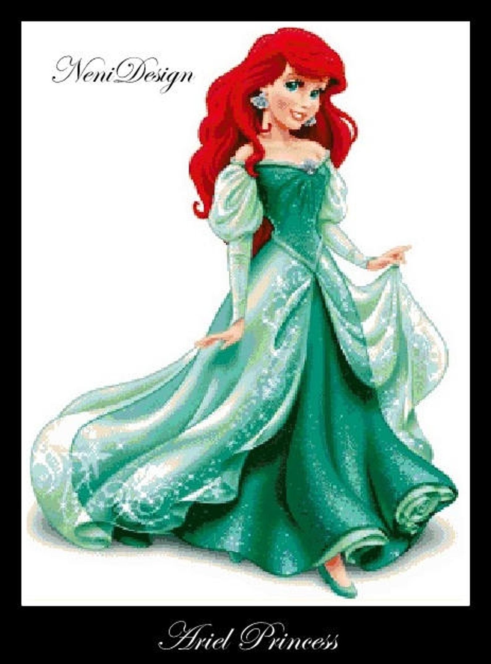 14 Princess Full Figure Large Package Cross Stitch Pattern - Etsy