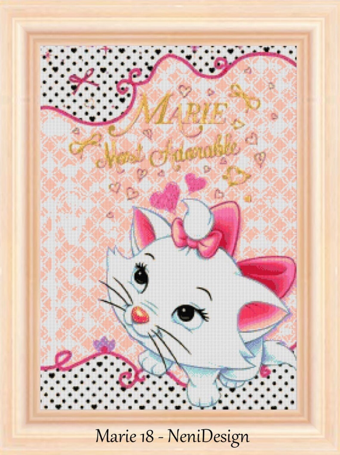 Marie 18 cross stitch pattern cross stitch cross stitch Etsy