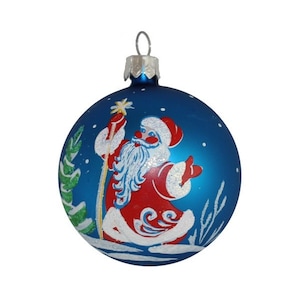 Christmas Ball. Christmas Ball ornament. Christmas Baubles. Christmas Ornaments. Christmas Decorations/Tree Ornaments - Christmas Ball Santa