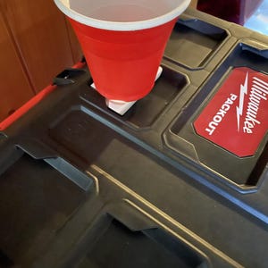 Milwaukee Packout Red Solo Cup .STL DOWNLOAD
