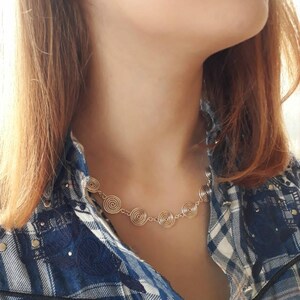 Silver spiral necklace, bracelet and earrings set in our open spiral design. Choose your silver grade - silver plate, sterling silver of fine silver. Choose your length and clasp type.