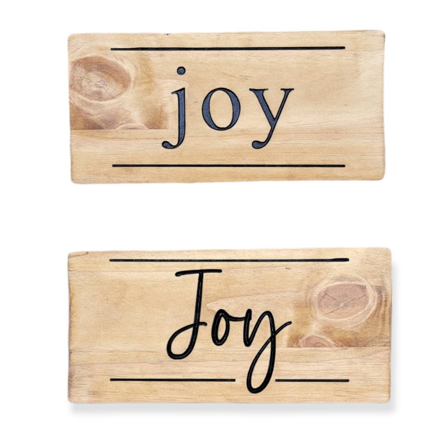 Word of the Year Wall Art Wood Sign Farmhouse Inspired - Etsy