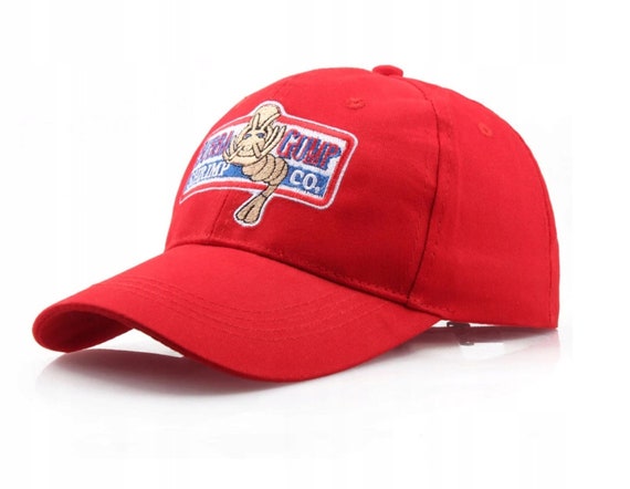 Bubba Gump Shrimp Co. Forrest Movie Red Strap Back Baseball Cap Hat