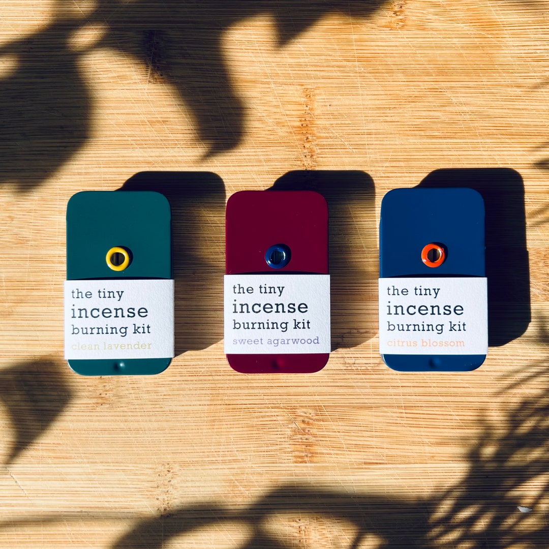 The Tiny Incense Burning Kit Bundle Etsy