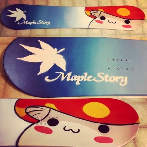 Maple Snowboard From Maplestory