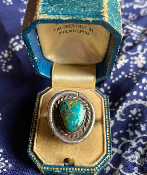 Vintage Native American Turquoise Ring