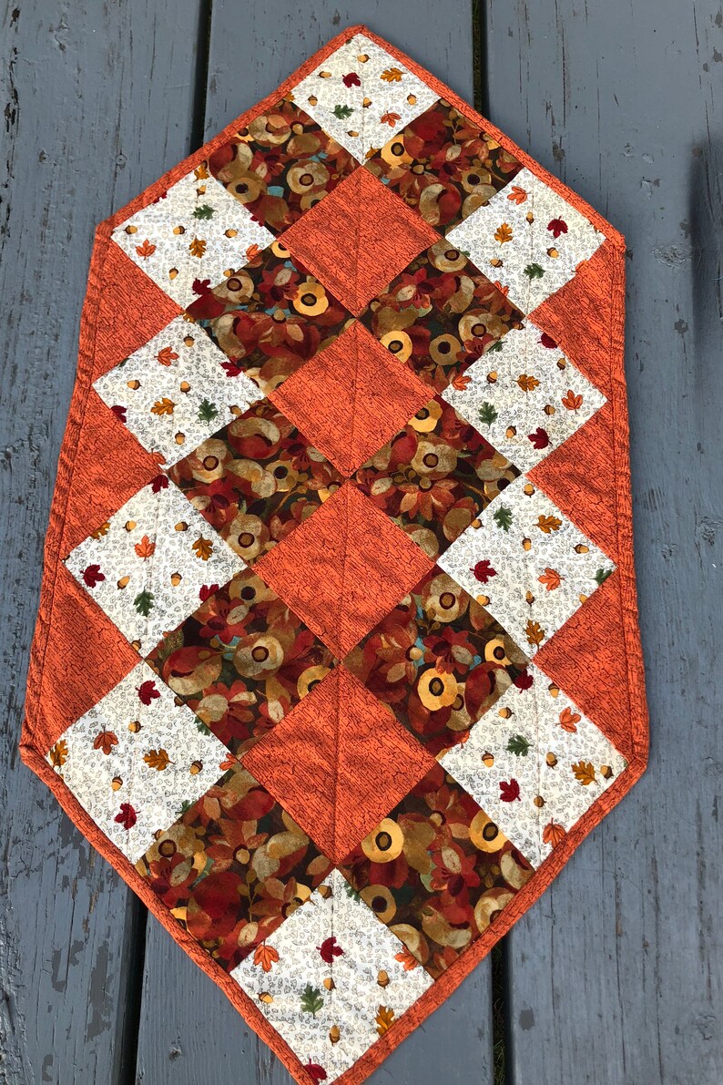 Orange Table Runner