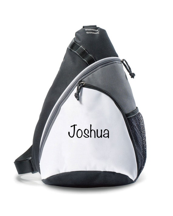 Personalized Wave Sling Bag Backpack Gemline Brand Over Etsy