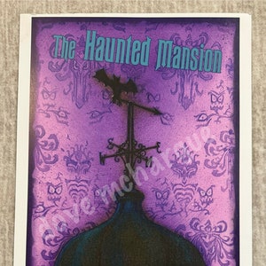 Haunted Mansion 11&quot; x 17&quot; Print