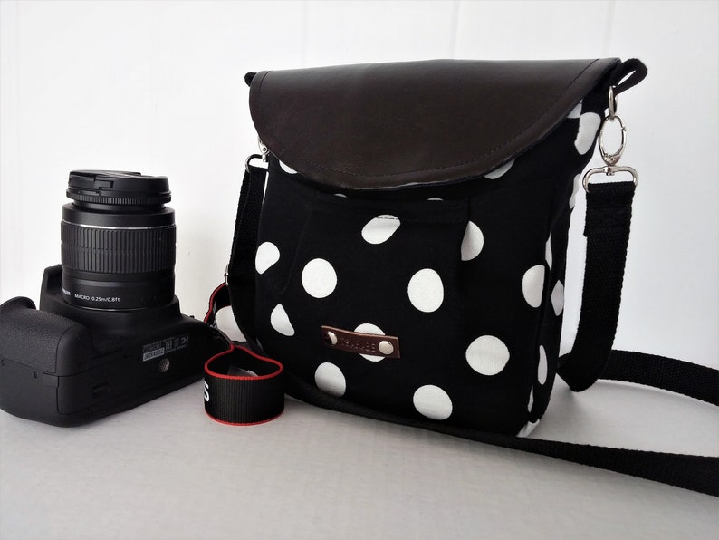 Cute SMALL Camera bag for DSLR / women camera bag with leather Etsy