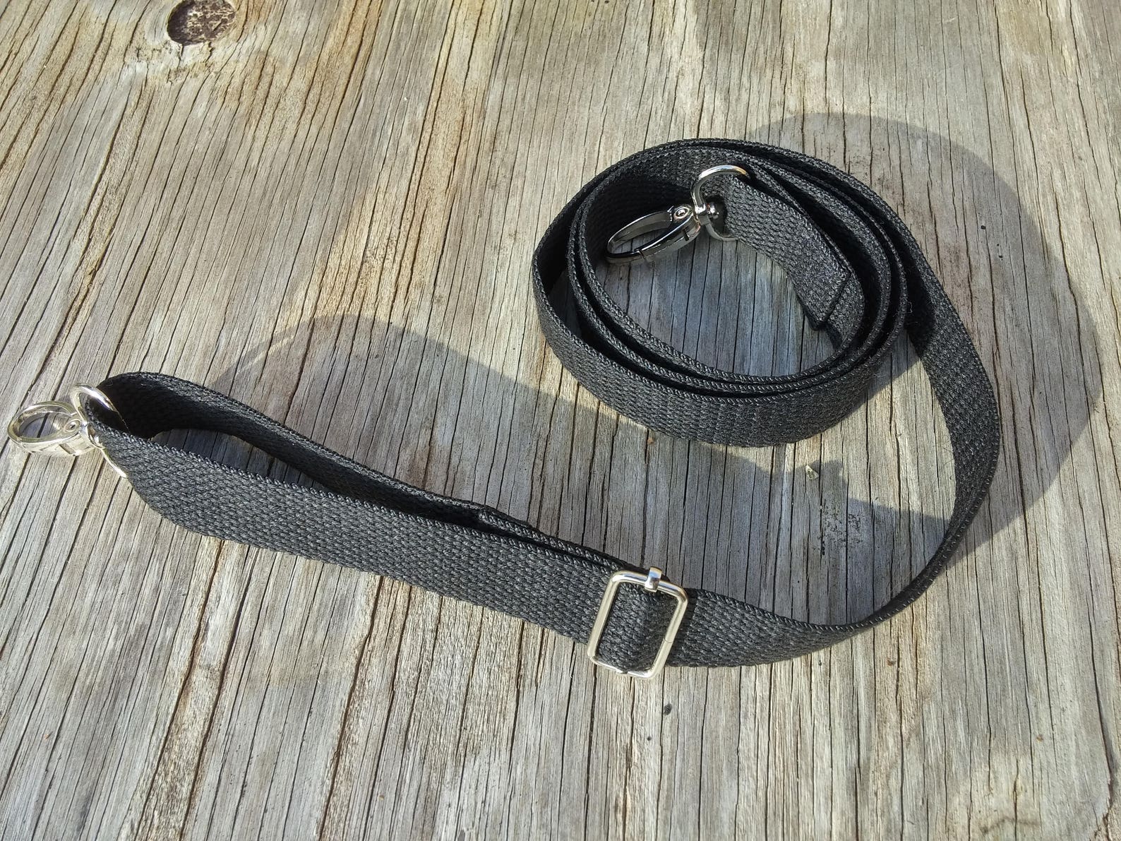 Cotton Canvas Webbing Strap Handmade Black webbing canvas | Etsy