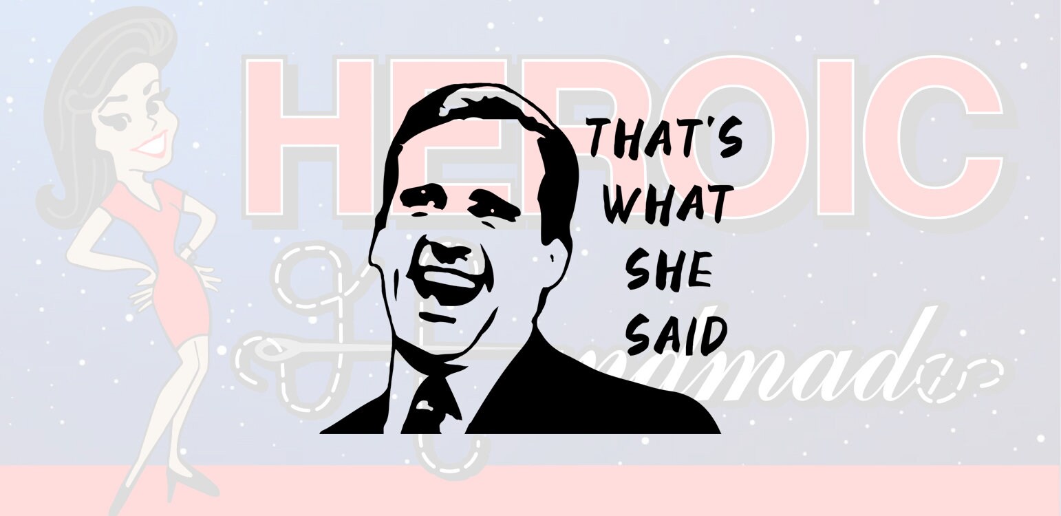 That/'s What She Said The Office Bumper Sticker Decal