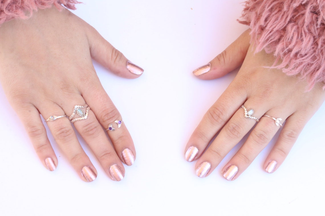 Anillo de ojos malignos. anillo ocular diminuto. anillo de Etsy