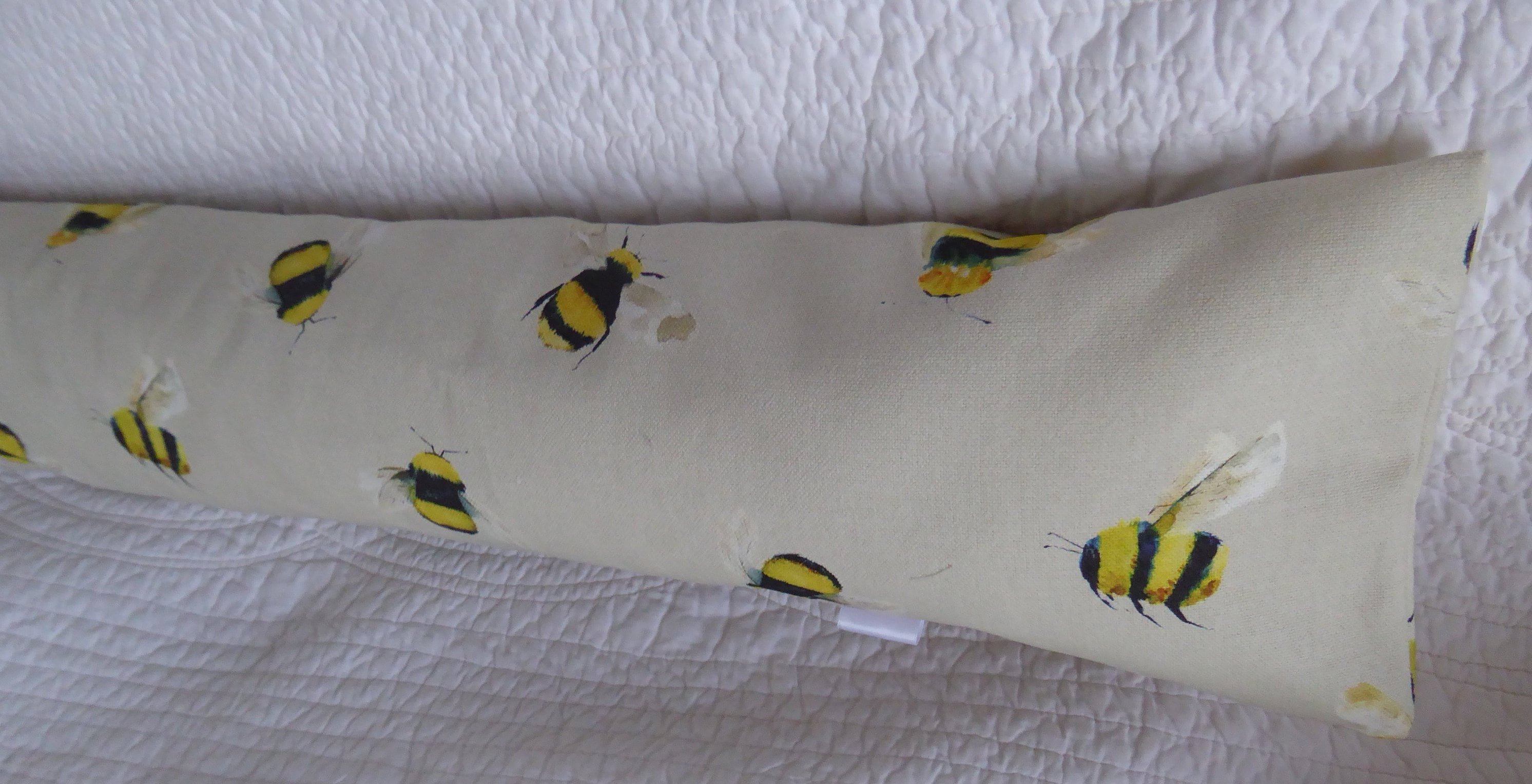 Bee Fabric Draught Excluder