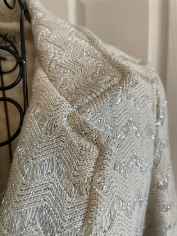 Joseph’s Atlanta 1960s metallic double knit eveni… - image 3