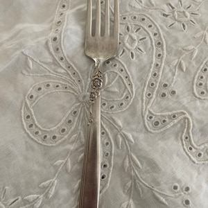 Gay Adventure pattern Prestige 1955 silverplate salad fork