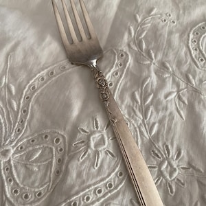 Vintage silverplate fork, “Gay Adventure” by Prestige 1955