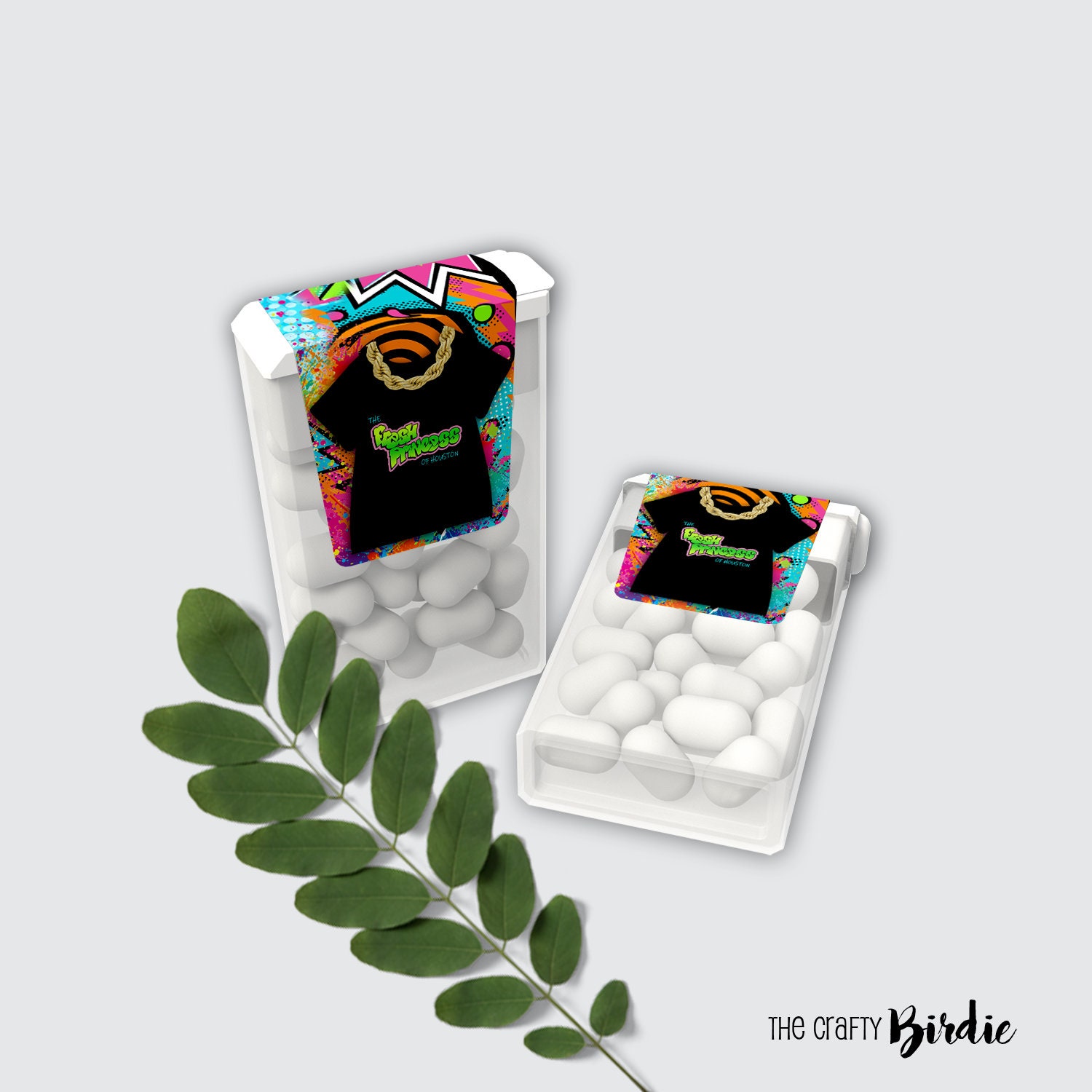 Fresh Prince Tic Tac Label, Fresh Prince of Bel Air candy labels, Fresh Prince Baby Shower, Fresh Prince Birthday, Fresh Prince party favors