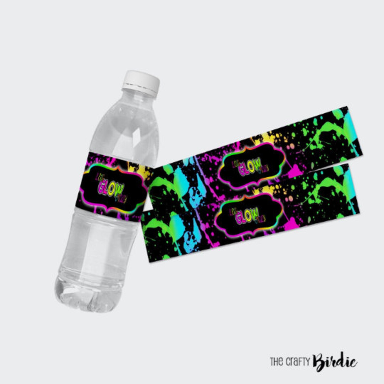 Glow Chip Bag Glow Party Glow Party Favors Glow Favor Bags Etsy