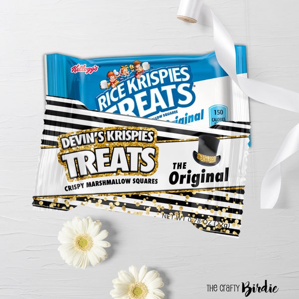 Mr. Onederful Rice Krispie Treats, Rice Krispies, Mr Onderful decoration, Mr Onderful party, Mr Onderful Party Favor, Krispie, Onederful