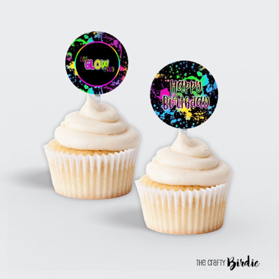 Glow Chip Bag Glow Party Glow Party Favors Glow Favor Bags Etsy