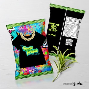 90s Party Favor, 90s Birthday Favors, Hip Hop Party, 90s Theme, Décor de fête Throwback, Sac de friandises, Fresh Prince Favor Bag, Birthday Boy, 90s