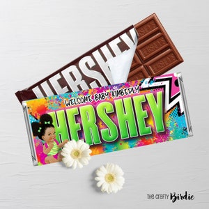 Fresh Princess Hershey Bar, Fresh Princess of Bel Air Party Supplies, Fresh Princess Baby Shower, Fresh Princess, Fresh Princess Candy Bar