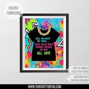 Fresh prince Sign, Will smith quote, fresh prince quote, fresh prince party, fresh prince party decor, baby shower sign, 90s sign, 90s party