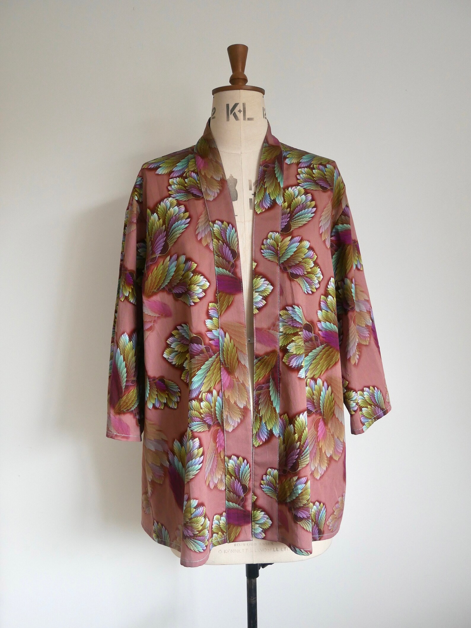 HANDMADE Kimono Jacket One Size fits all easy fitting | Etsy