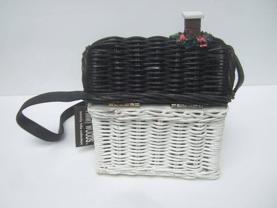 Timmy Fashion Boutique Wicker Handbag. - image 3