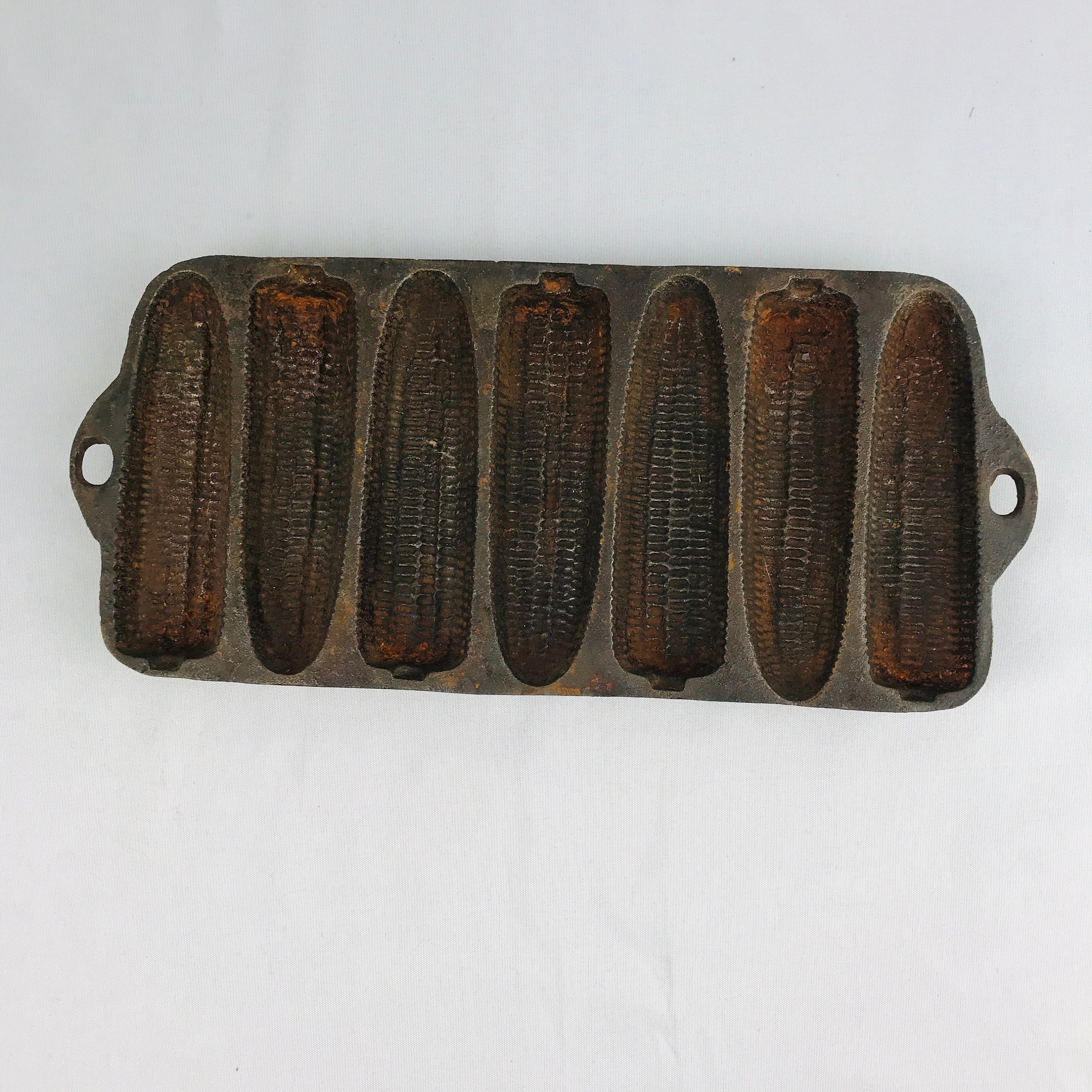 Antique Cast Iron Cornbread Pan 7 Stick Etsy