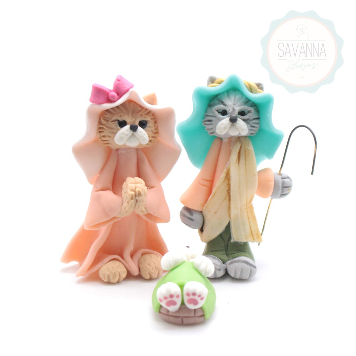 Cat Nativity Cat gifts Nativity sets Etsy