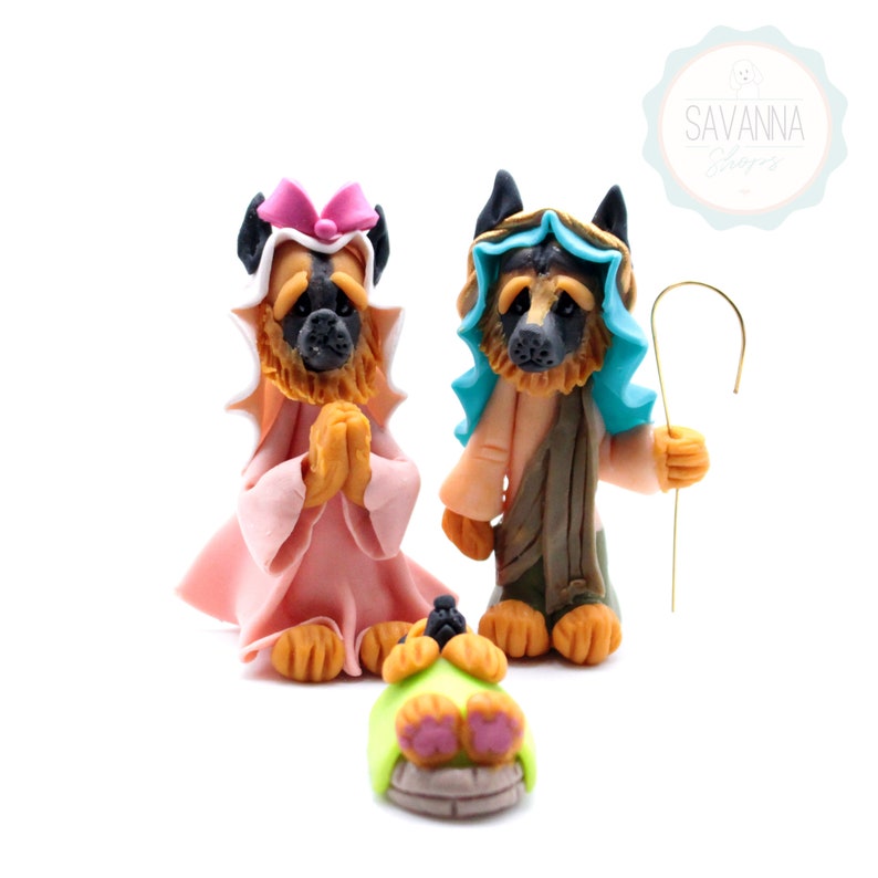 Dog Nativity German Shepherd Nativity Sets Etsy