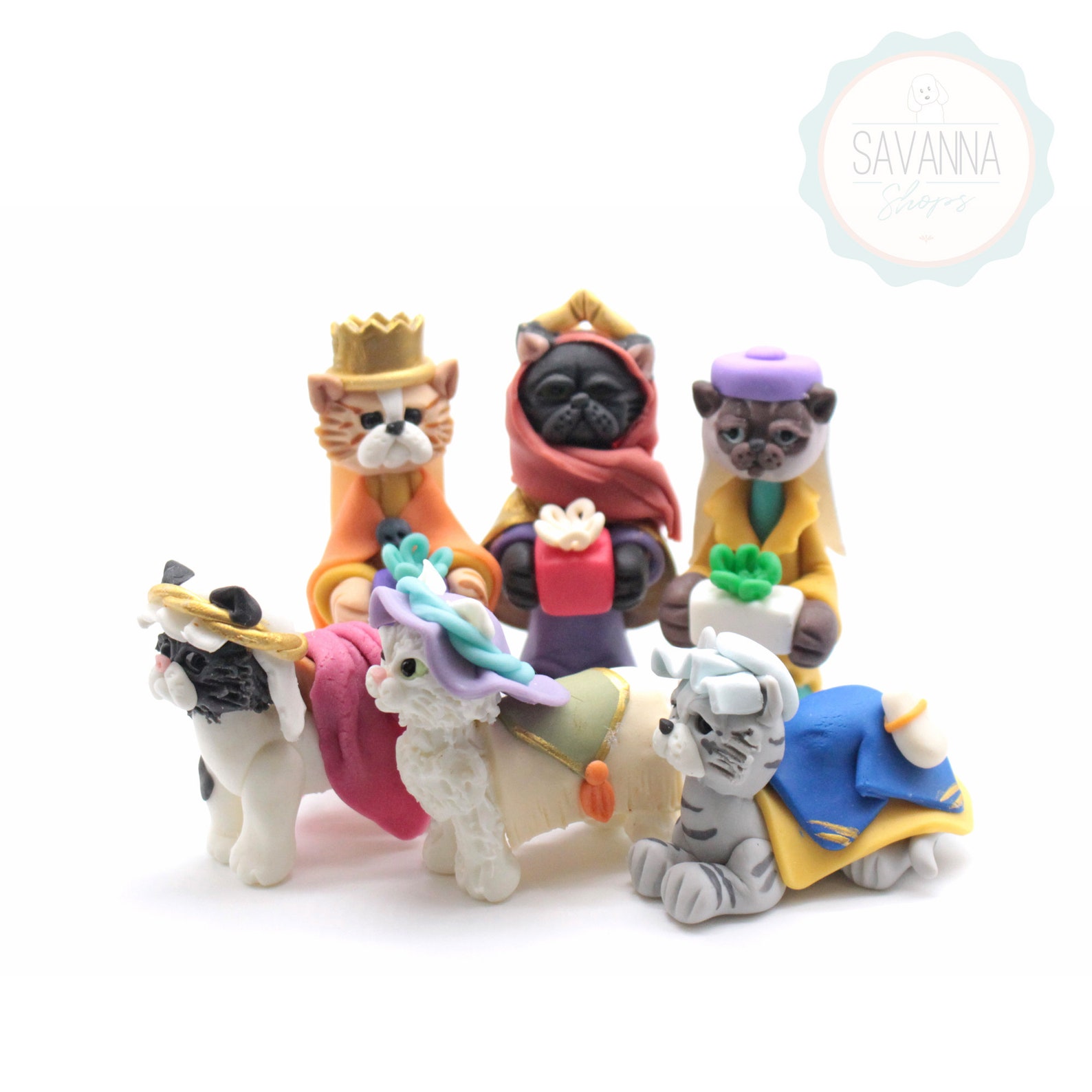 Cat Nativity Cat gifts Nativity sets Etsy