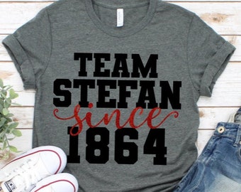 Team Stefan Hello Brother, Vampire Shirt, Team Salvatore Shirt, Fan Gift Idea, Salvatore Brothers, Salvatore Since 1864