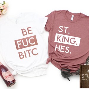 Womens Best Fucking Bitches Shirt | 1st Matching Friends Girls T-Shirt Womens Best Fucking Bitches Shirt | 1st Matching Friends Girls T-Shirt