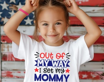 Welcome Home Mom Shirt, Out of My Way, I Get My Mommy Back Today, Military Homecoming Shirt, Soldier Homecoming Shirt, Deployment Shirt