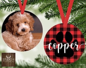 Custom Photo Ornament, Design Your Own Ornament, Personalized Photo Gift, Keepsake Christmas Ornament