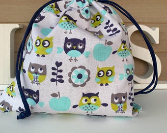 Drawstring Bag, Children's Snack Bag, Lunch bag, Knick-knack Bag, Reusable Cloth Bag, Book Bag, Shoe Bag, Underwear Bag, Reusable Gift Bag.