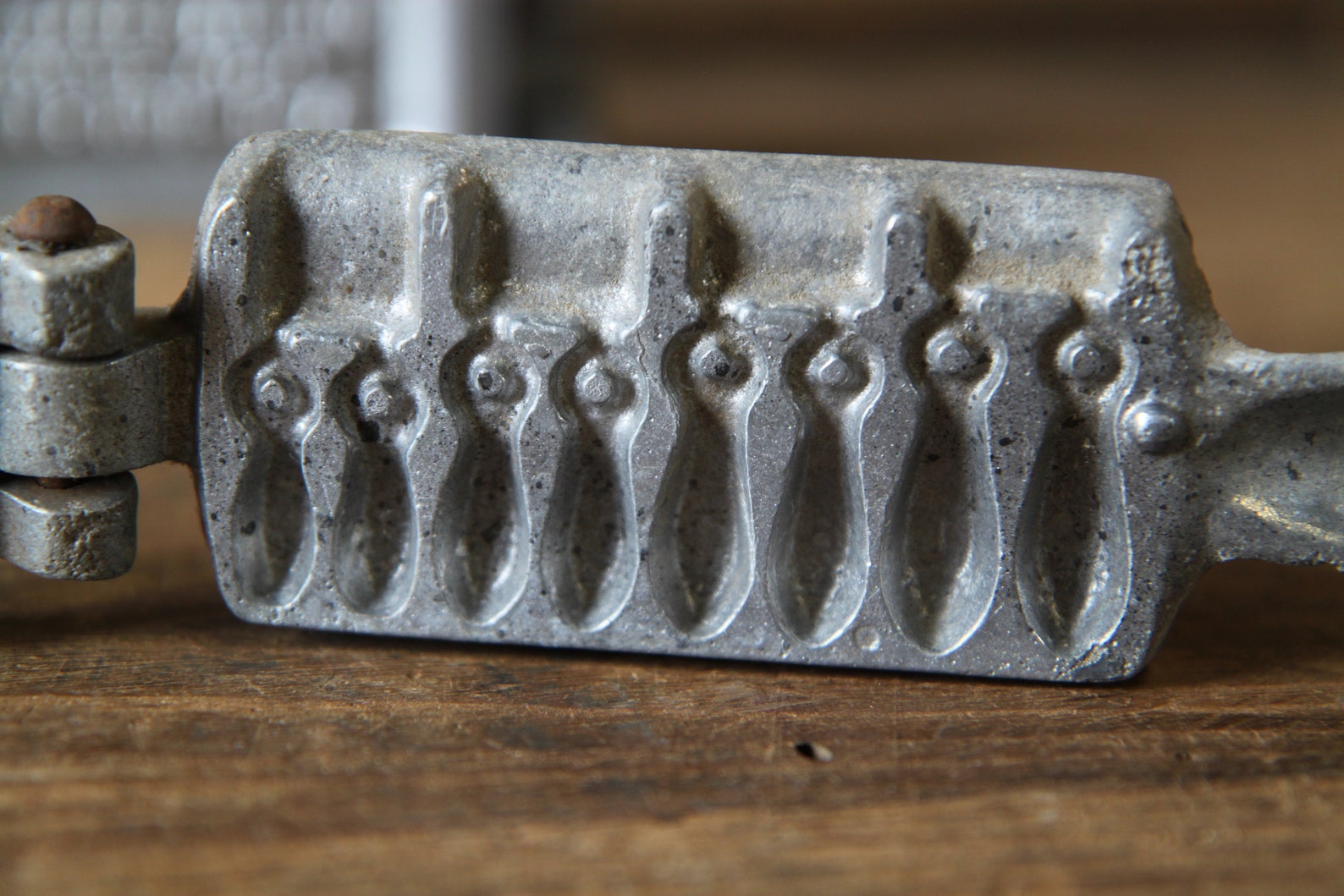 Lead fishing molds sinker mold jig head mold Palmer Etsy