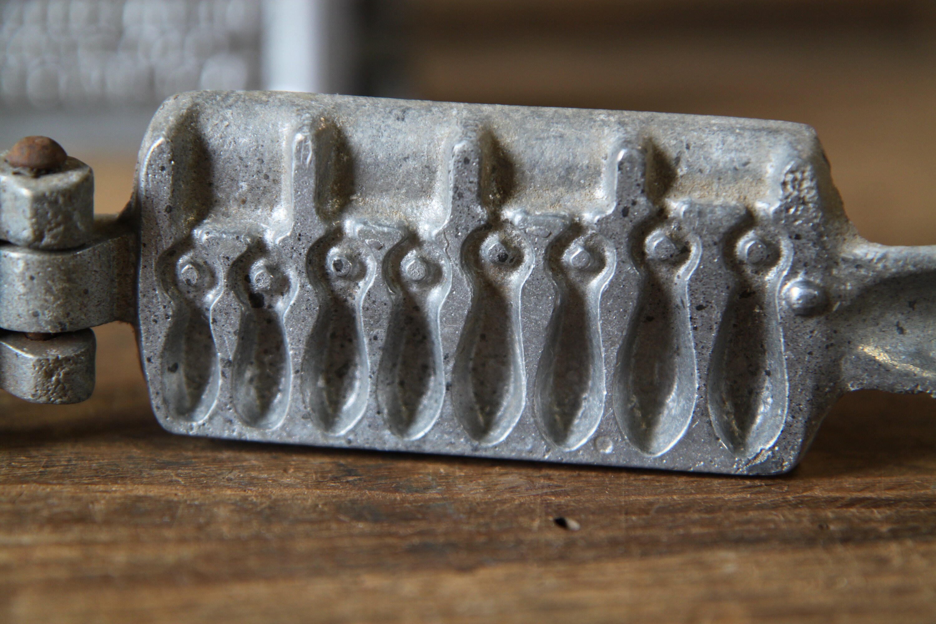 Lead fishing molds sinker mold jig head mold Palmer Etsy