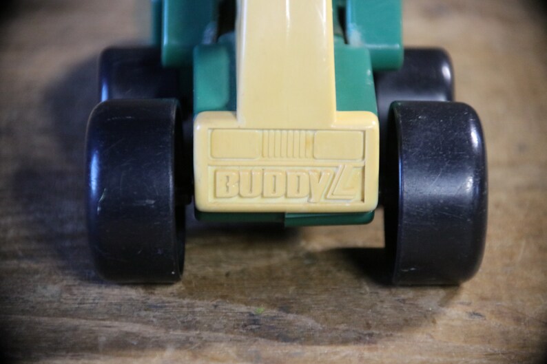 skid steer loader toy 1980s toys construction toys Buddy L Scooper toy