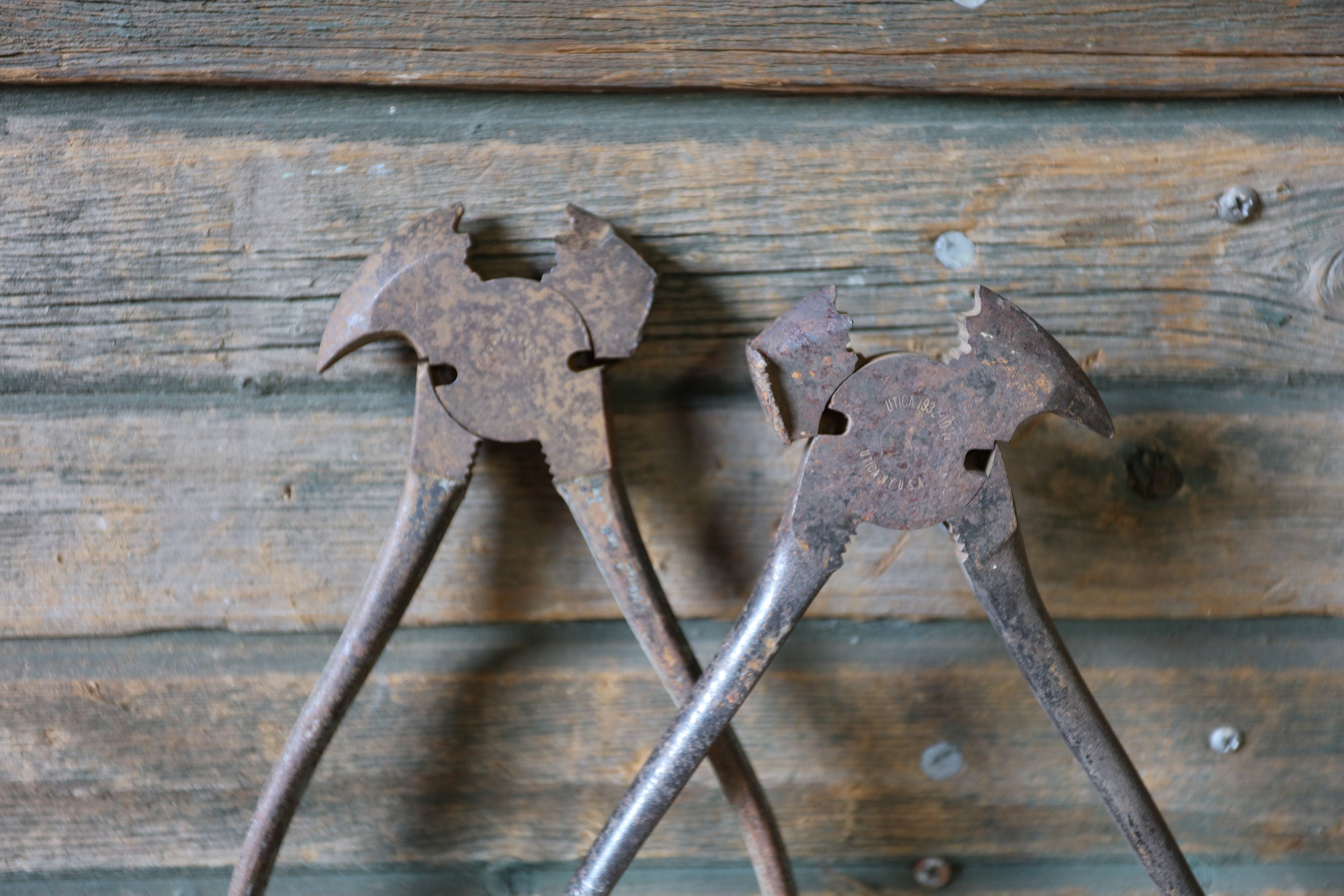 Vintage fence pliers vintage hand tools hammer/plier farm Etsy