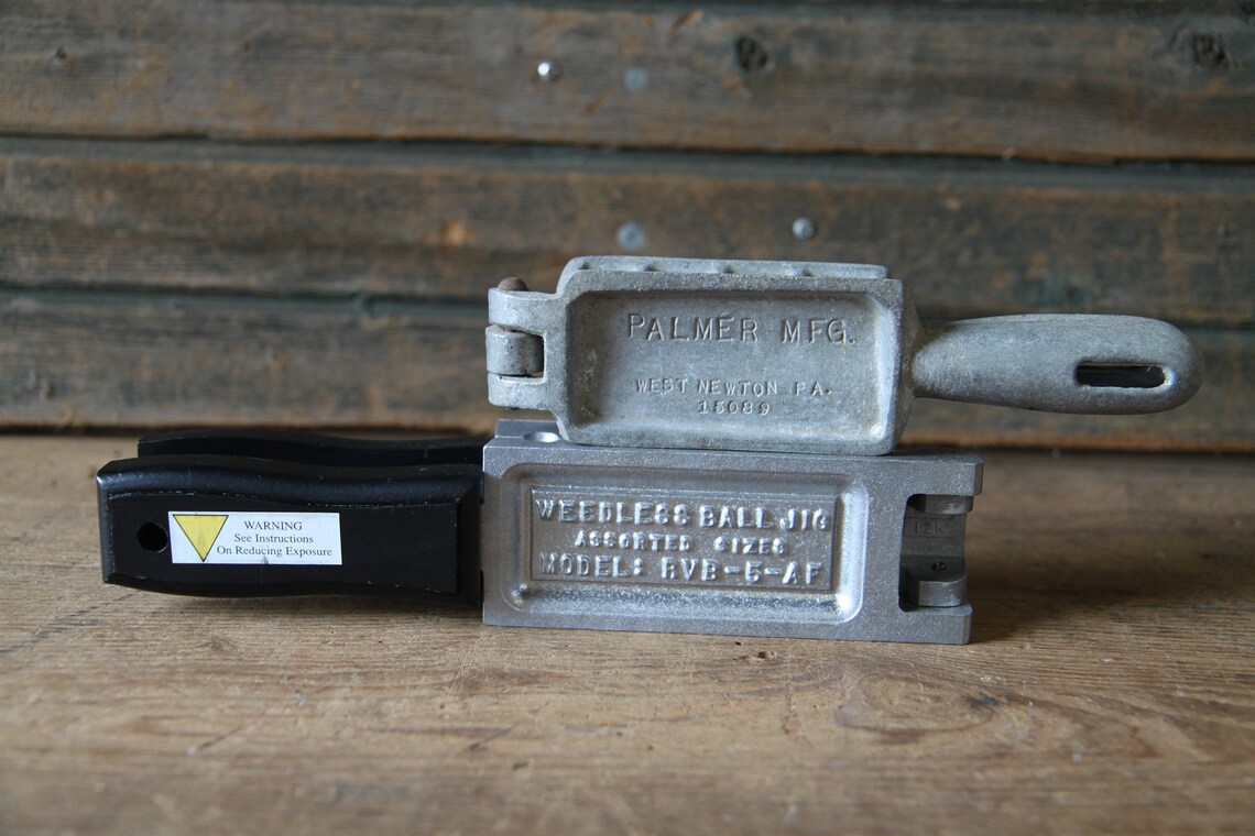 Lead fishing molds sinker mold jig head mold Palmer Etsy