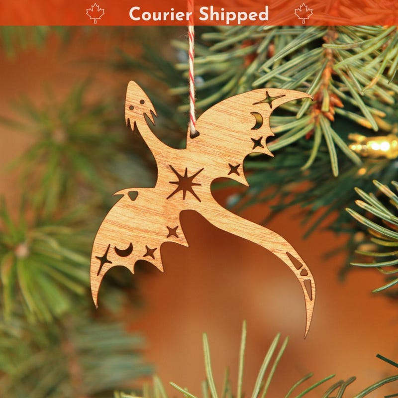 Wooden Tree Ornament - Large main image 0